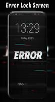 Error Passcode Lock Screen Cartaz