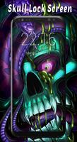 Skull Passcode Lock Screen ☠ Wallpapers 💀 Affiche