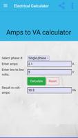 Electrical Calculator screenshot 1