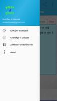 Kruti Dev to Unicode syot layar 1