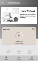 Home Workout plakat
