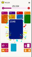2048 : Solitaire Merge Card Affiche