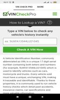 vin check pro, vin scan, vin decoder, car check اسکرین شاٹ 1