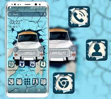 پوستر Vintage Car Launcher Theme