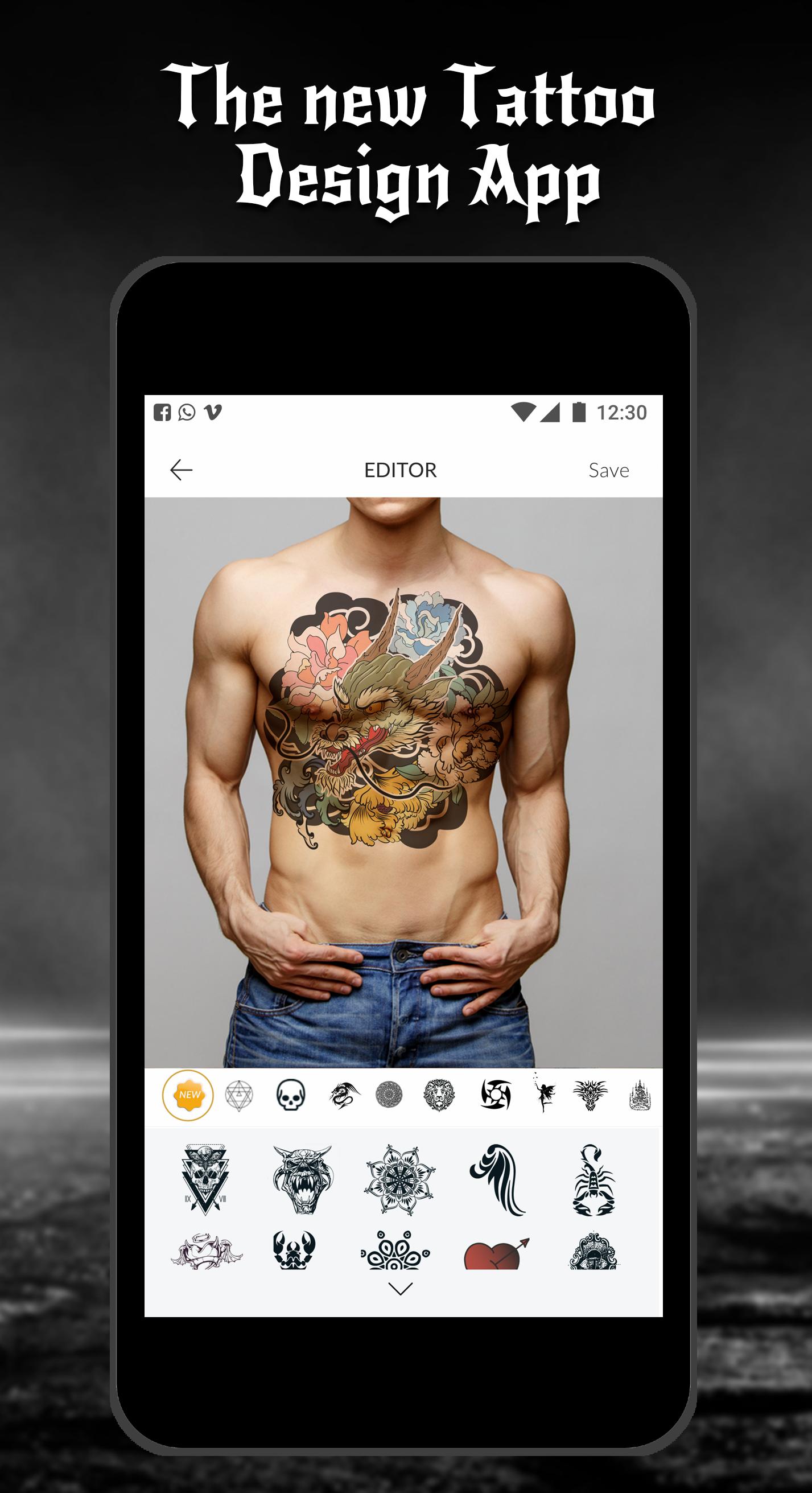 Tattoo Maker: Với ứng dụng Tattoo Maker mới nhất, bạn có thể thiết kế cho mình một chiếc hình xăm độc đáo và sáng tạo. Khám phá và trải nghiệm ngay để tạo nên những hình xăm đẹp nhất, phù hợp với vóc dáng và phong cách của mình.