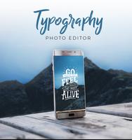 Typography maker - Typography app poster