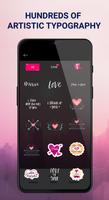 Typographie Maker - Typographie App capture d'écran 2