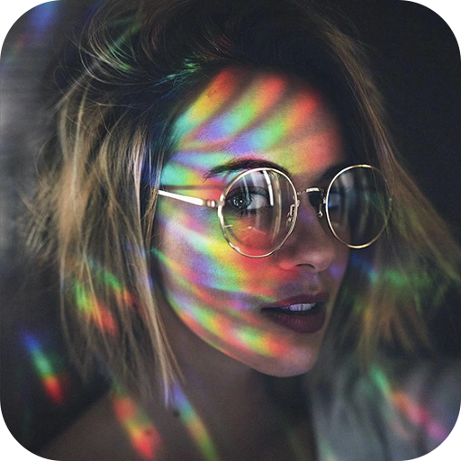 Cámara Rainbow -Luz de Fugas y superposición Photo