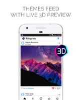 Live Wallpapers Parallax Hologram 4K HD ảnh chụp màn hình 1