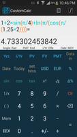 CustomCalc Calculadora captura de pantalla 2