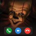 Creepy Pennywise Clown Call