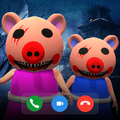 Scary Piggy Horror Video Call