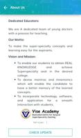 3 Schermata Vise Academy (Old App)