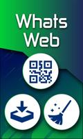 Whats Web - Whats Cleaner & Status Saver Affiche