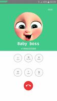 The boss baby fake Chat & Talk ภาพหน้าจอ 3