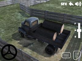 Cargo Truck Driver 3D Affiche