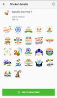 Republic Day Stickers 2019 poster