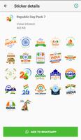 Republic Day Stickers 2019 Plakat