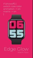 Edge Glow Watch Face screenshot 1