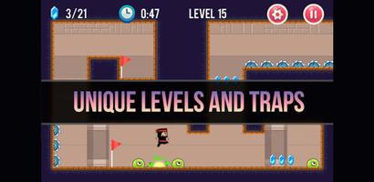 Ninja Kid - Platformer Game Free! imagem de tela 1