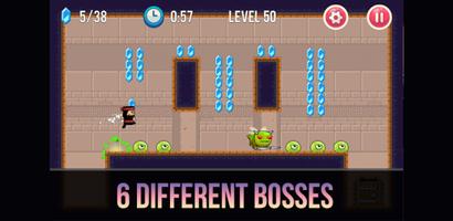 Ninja Kid - Platformer Game Free! imagem de tela 2