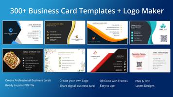 پوستر Business Card Maker, Visiting