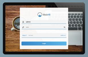 WebHR - Visitors Kiosk постер