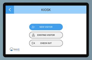 WebHR - Visitors Kiosk Screenshot 3
