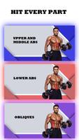Abs workout at home - no equipment - Visible Abs Plakat