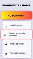 Abs workout at home - no equipment - Visible Abs 截图 1