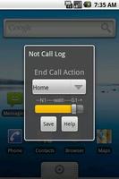 Not Call Log Classic تصوير الشاشة 1