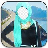Hijab Girl Photo Montage