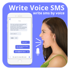 Write Massage By Voice  Voice Text msg ícone