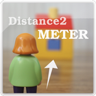 Distance2Meter camera measure ไอคอน