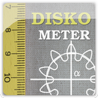 Diskometer - camera measure icon