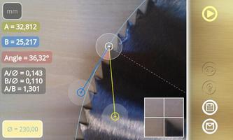 Diskometer - camera measure poster