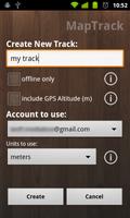 MapTrack  GPS real time track screenshot 2