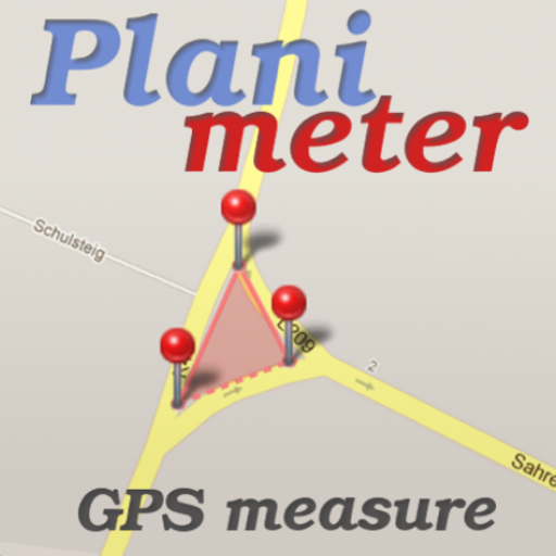 Planimeter medir área num mapa