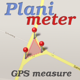 Planimetr Misura dell'area GPS