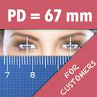 Pupil Distance Meter | Custom-icoon