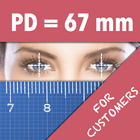 Pupil Distance Meter | Custom Zeichen
