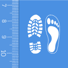 Shoe Size | Schuhgrößen messer Zeichen
