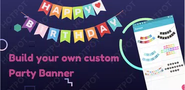 Party Banner - Bunting Pennant