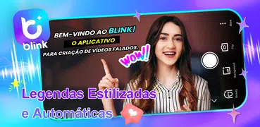 Blink: Legendas & Teleprompter