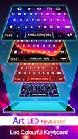 برنامه‌نما Led Keyboard - Emoji, Backlit عکس از صفحه
