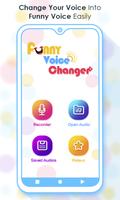 Voice Changer - Funny Recorder โปสเตอร์