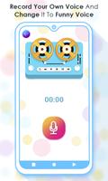 Voice Changer - Funny Recorder تصوير الشاشة 1