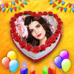 Name & Photo on Birthday Cake APK 下載