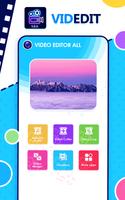 Video Editing app Plakat
