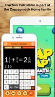 Fraction Calculator + Decimals постер